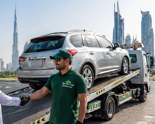junk car removal in Dubai with free pickup service